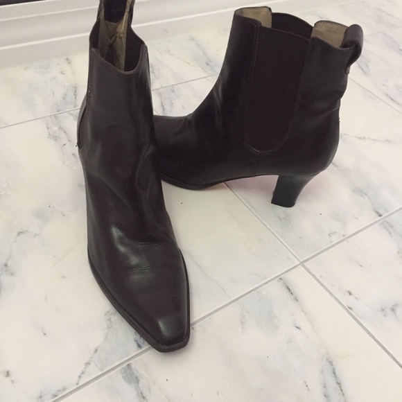 Michael Kors Leather Chelsea Boot Heals Italian - Picture 5 of 15